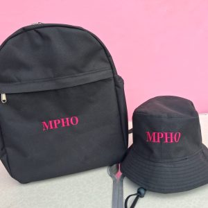 Learners Bag+Bucket Hat -Personalized